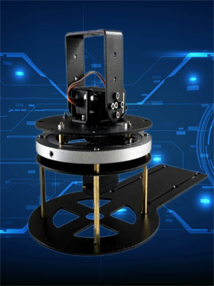 2 Dof Rotation Bracket Chassis Aluminum Base Platform Robot DIY Kit MG996 DS3218 Servo For Drone Track Antenna Ground Station
