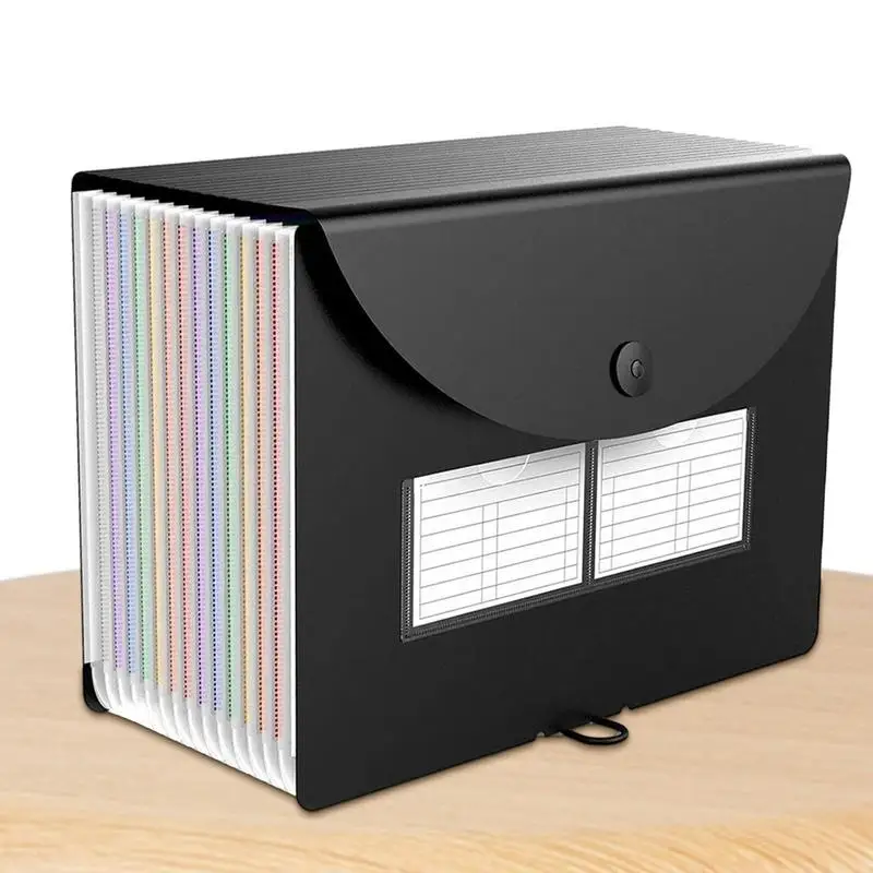 Expanding File Folder 12 MultiLayer Expandable Desktop Accordion