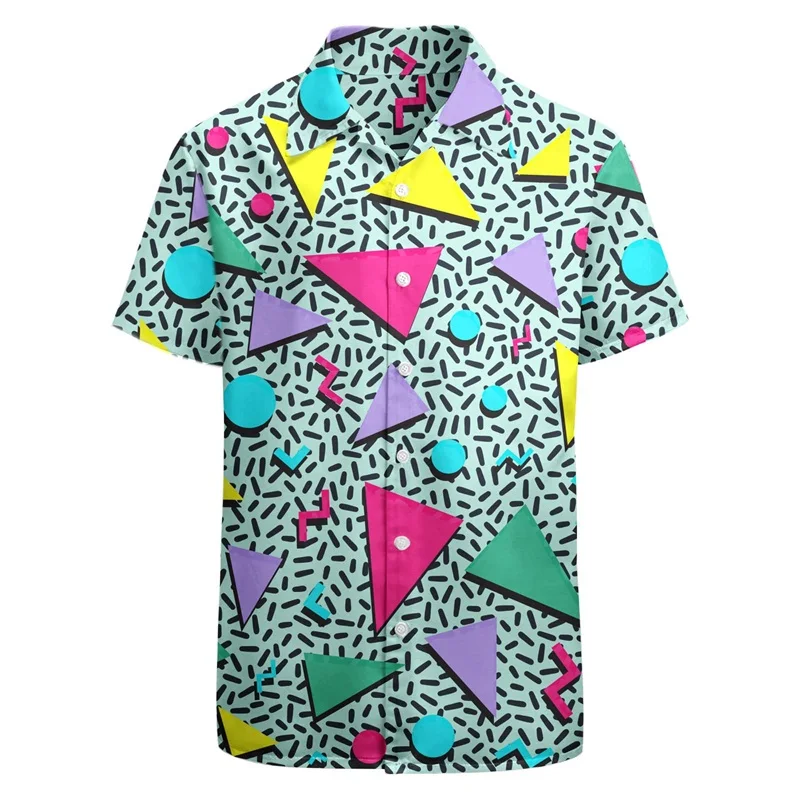 thumbnail image 1 of Camisa hawaiana con estampado 3D de peces para hombre, camisa colorida de manga corta con botones, divertida camisa de fiesta para playa, ropa para hombre, 1 of 5