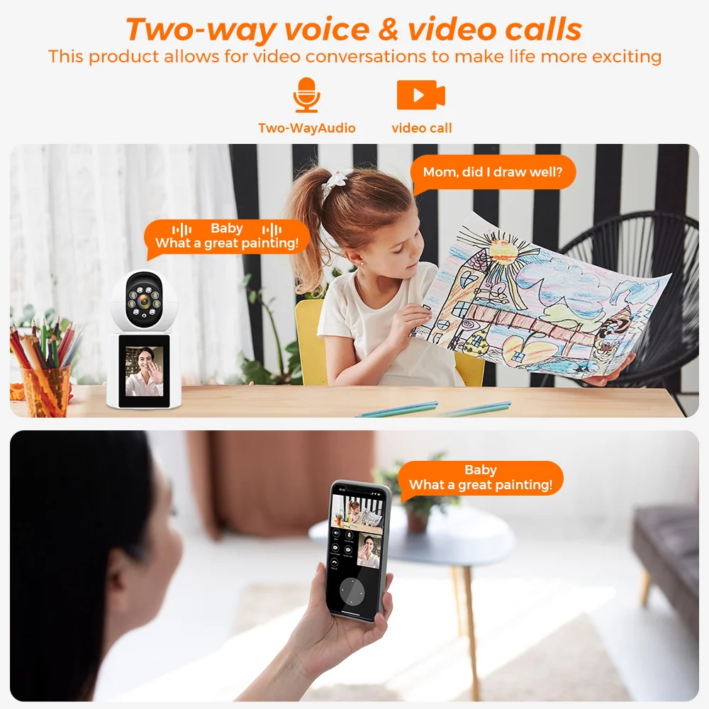   PTZ ī޶ ǳ ̺ , 2.4 ġ IPS ũ, ȭ ȭ , Ʈ , ڵ   IP ī޶, 4MP
