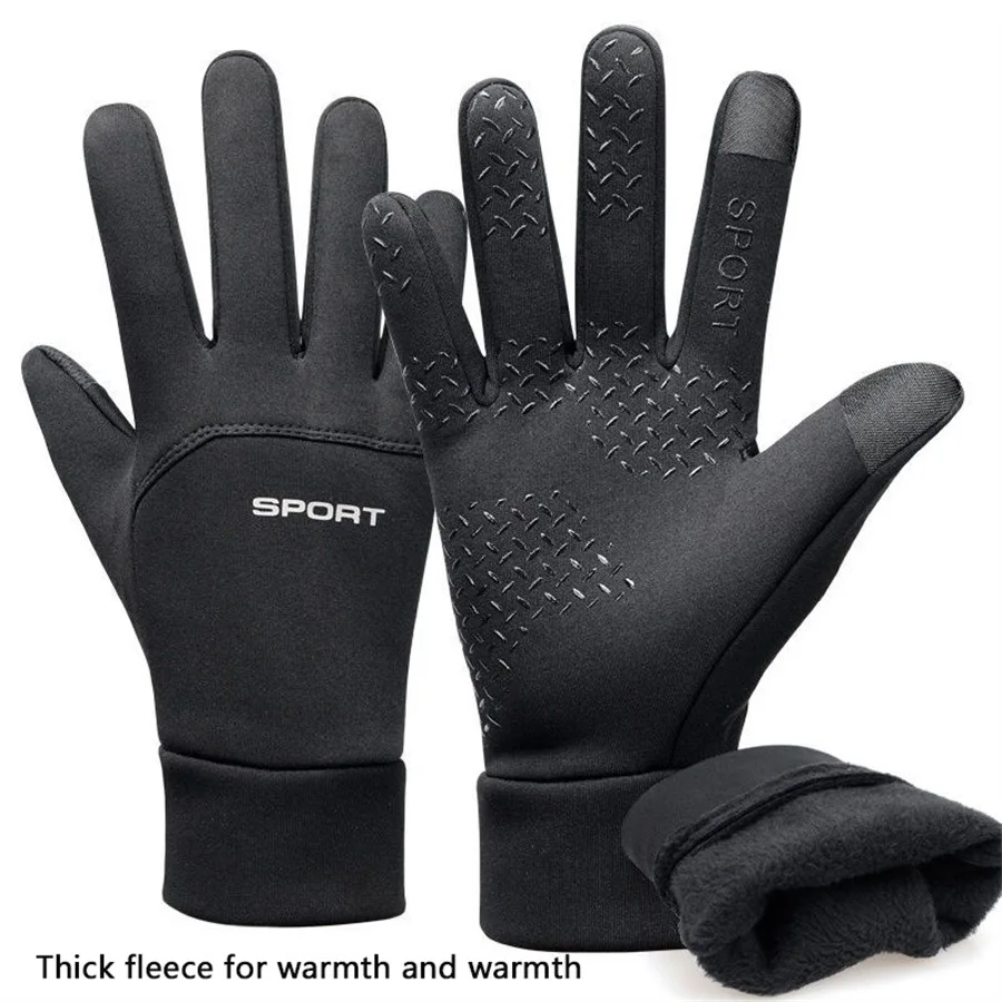 겨울철 실외 활동을 위한 필수품: Windproof and Waterproof Outdoor Gloves