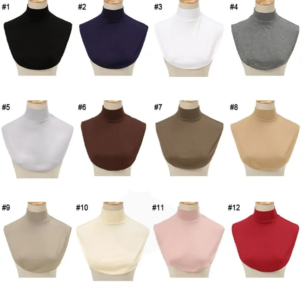 Fake Collar Detachable Collar Shawl Modal Scarf Bib Scarf Accessories Half High Collar