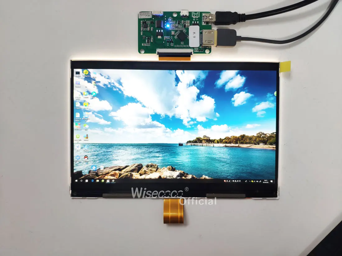 Wisecoco 8.9 Polegada 2k Tela Lcd 2560x1600 Placa Mipi Impressora 3d Display Dlp Sla Painel Kit Projetor Diy - Imagem 6