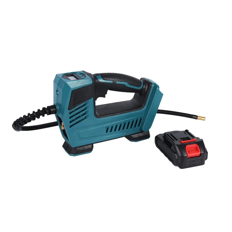 

DC 12V New Product Cordless Car Air Compressor Makita Battery Type Tire Inflate Car Air Pump with LED Light