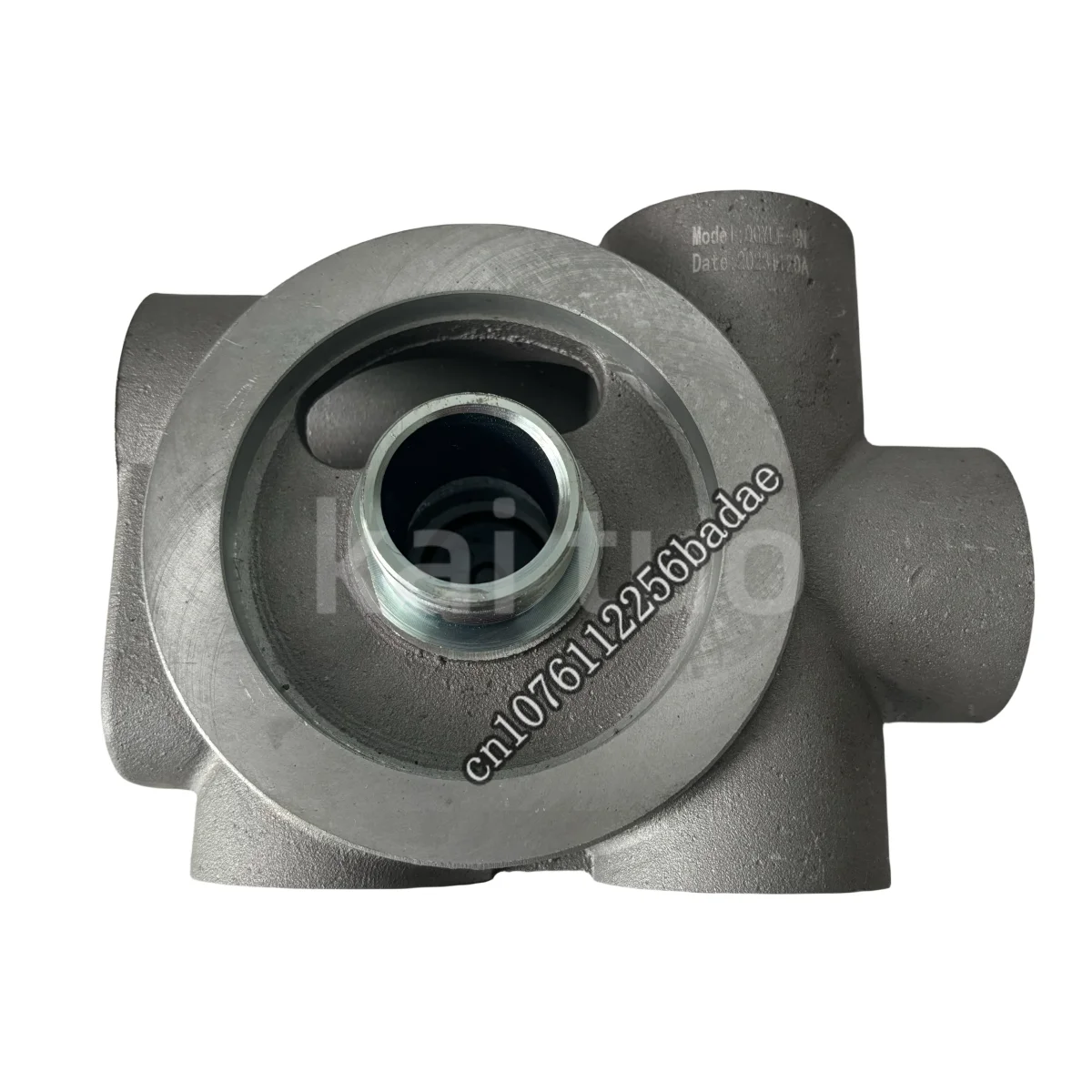 

75KW Screw Air Compressor YLF-8N Thermostat Thermostatic Valve Assembly 1.2inch With Oil Filter Seat