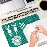 1pc Large Cutting Mat Self Healing Double Side A3 A4 Cutting Pad for Crafting Silhouette Green Sewing Cutting Mat 3