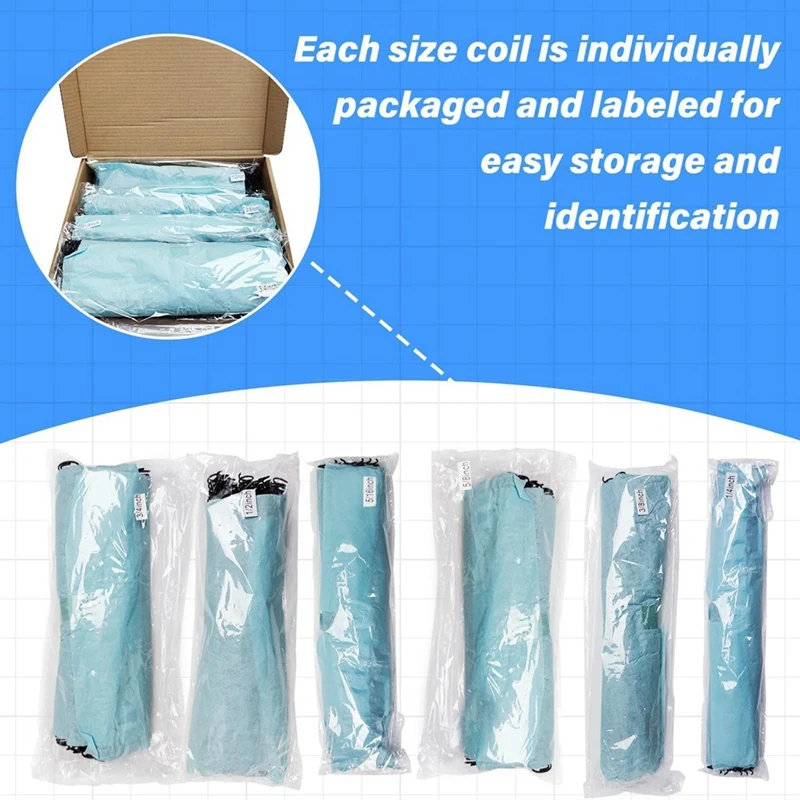 Spiral Binding Coils Plastic Binder Binding Spirals Rings Multi Size Spiral Wire Combs 4:1 Pitch Easy To Use 120 PCS