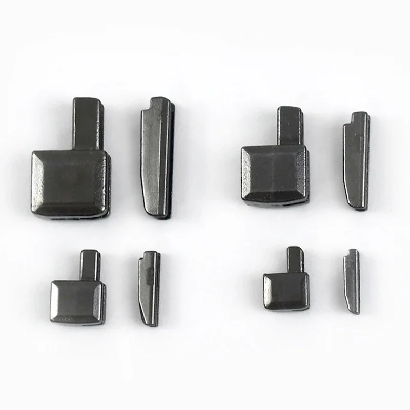 ECYC 10 Sets Metal Zipper Stopper Open-end Zipper Slider Socket Repair  Zipper Stopper DIY Sewing Zipper Pin Retainer Replacement Accessories for