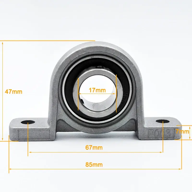 2pcs Pillow Block Bearing KP08 KP000 KP001 KP002 KP003 KFL 08 000 001 002 003 004 8mm 10mm 12mm 15mm 17mm 20mm Mounted Bearings image 11