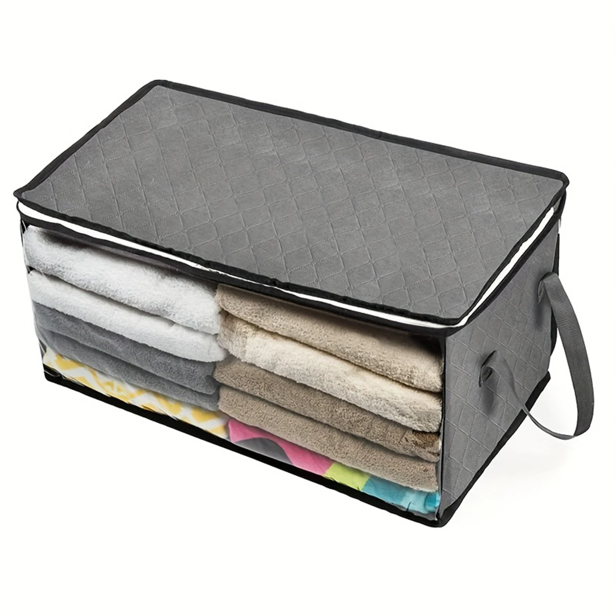 2Pcs Nonwoven Storage Box Foldable Storage Bag Outdoor Clothing Organizer Dust and Moisture Resistant 5