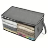 2Pcs Nonwoven Storage Box Foldable Storage Bag Outdoor Clothing Organizer Dust and Moisture Resistant 5