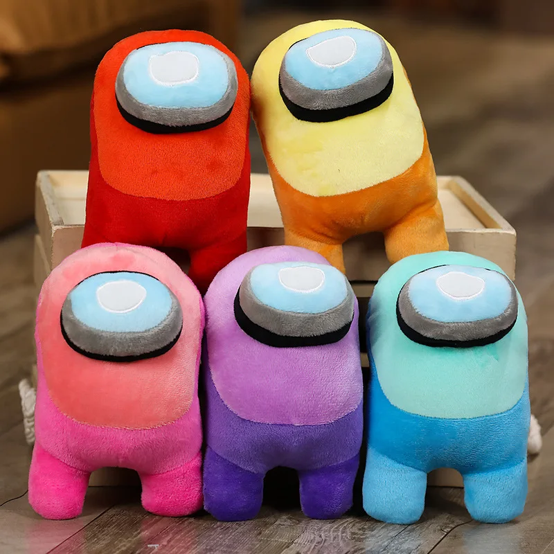 Cute Plush Body Pillow Funny Amongs Stuffed Throw Pillow Soft Comfortable Sleeping Back Cushion Home Decoration Sofa Accessories 2