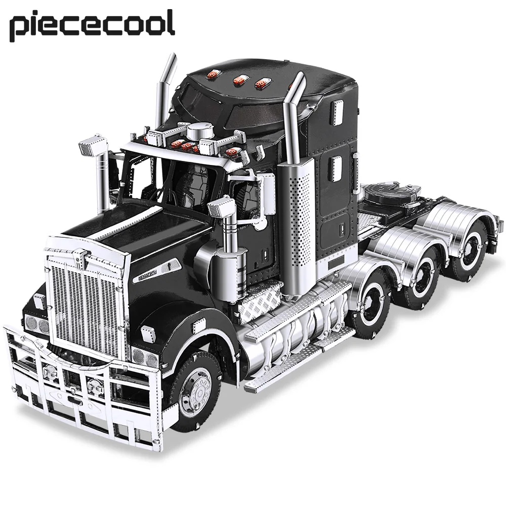 Piececool 3D 금속 퍼즐 트럭 T909 자동차 모드 퍼즐 성인용 조립 DI..