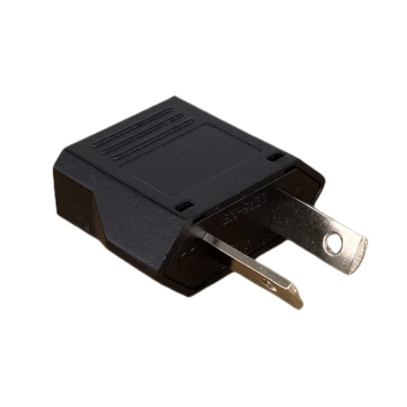 Black white mini portable 6A 125V/250V Australia new Zealand travel adapter plug AU 2 Pins small power plug type-C