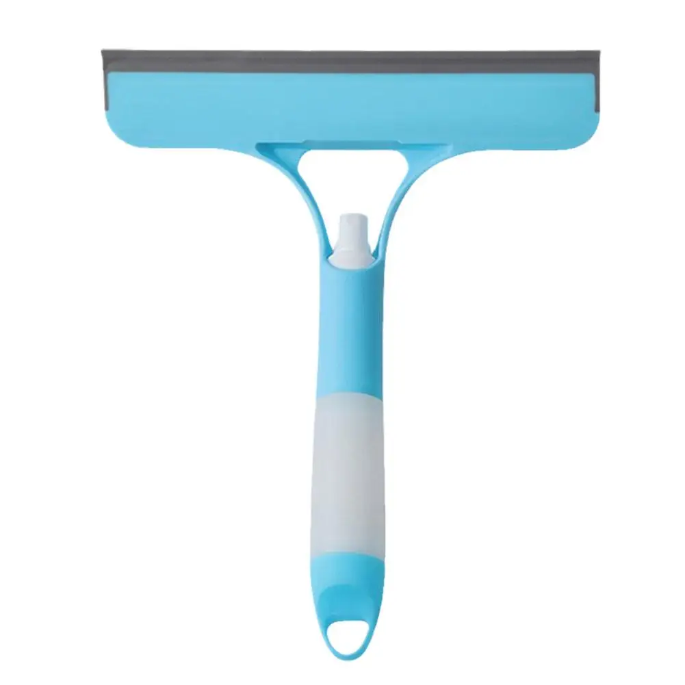 Double Sided Water Jet Shower Squeegee Glass Window Cleaning Accessories Rubber Wiper For Tiles Shower Doors Bathroom Mirro M2Q4 shower squeegee