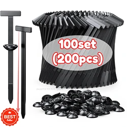 Durable Nylon Cable Tie Buckle for Outdoor and Camping Use (100PCS)