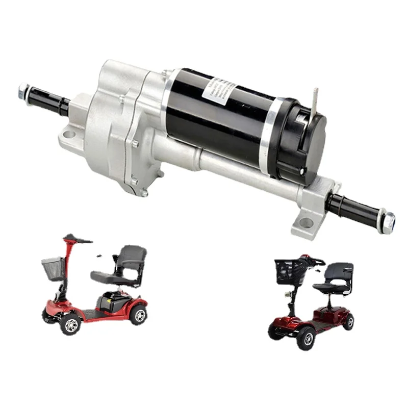 

Elderly Electric Scooter Three-Wheel Rear Axle Accessories Assembly 24V 200W Gear Differential Motor Intelligent Brake