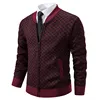 Autumn and Spring Sweaters Men's Cardigans with Zippers V-neck Jackets Y2K Sportswear Winter Men's Cold Coats Knitted Sweaters 5