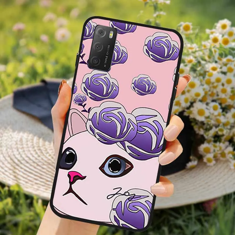 3D Soft TPU Floral Embossed Silicone Phone Case - Elegant Flower Design Back Cover