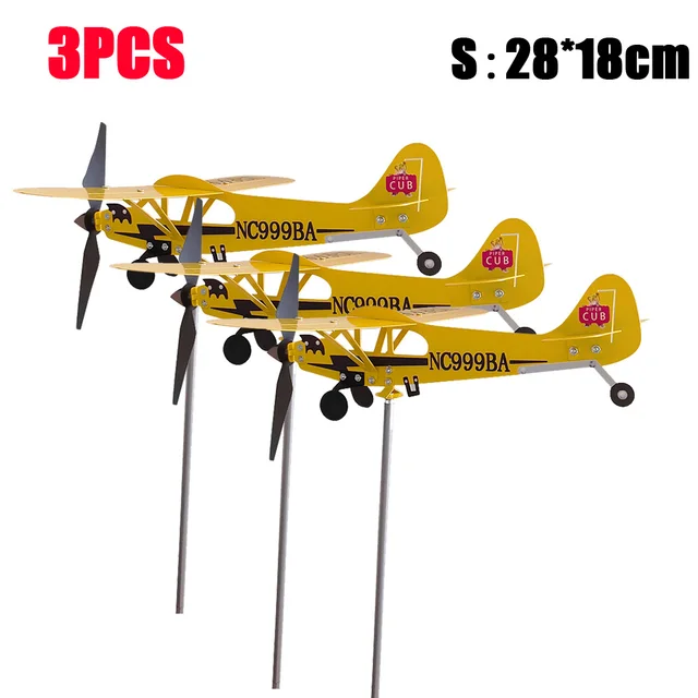 S 3pcs Wind Spinner