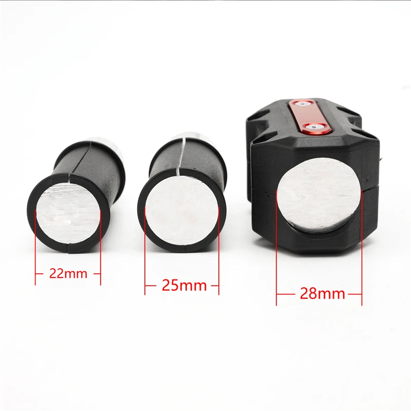 Enhanced Motorcycle Engine Guard Bumper Decorative Protector Blocks