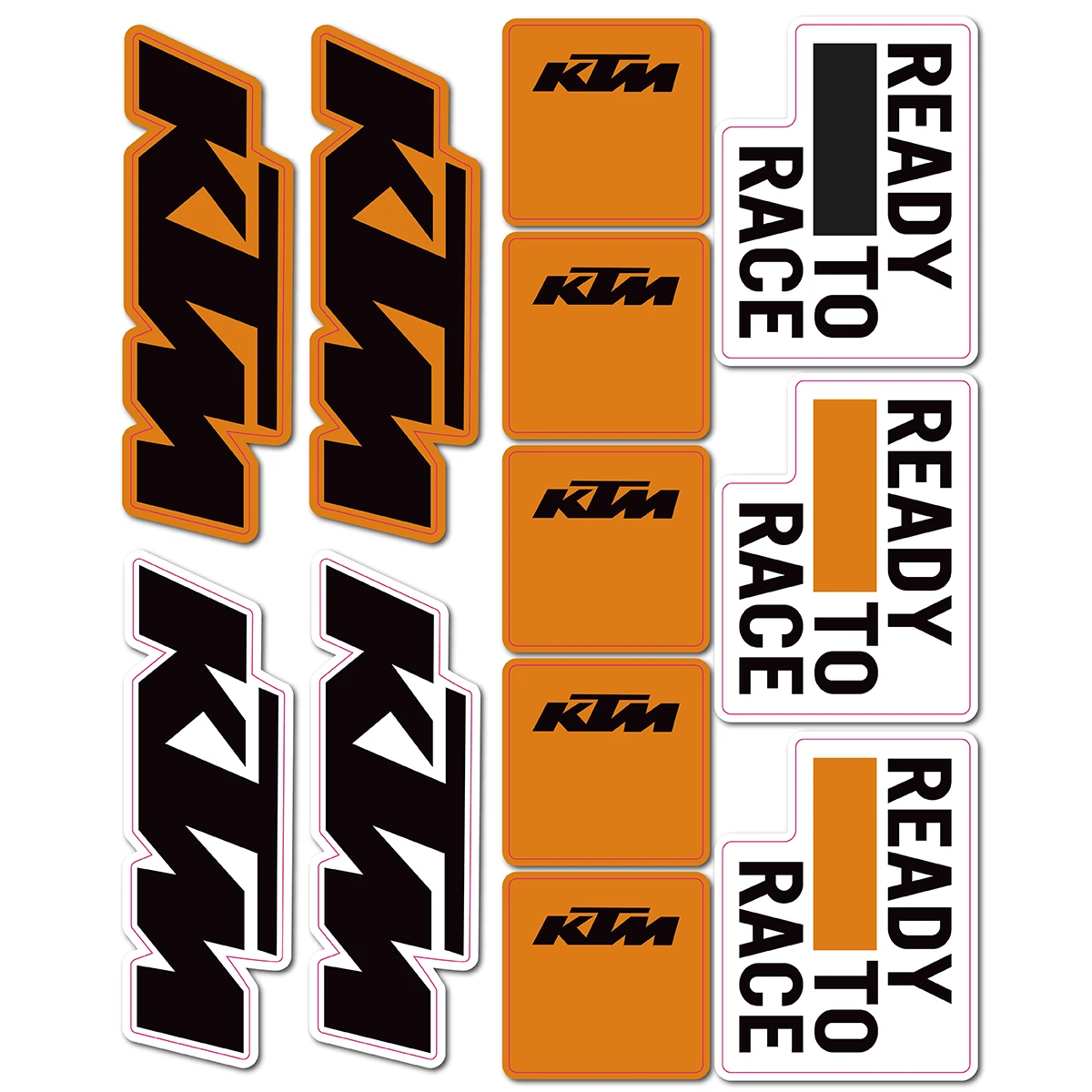 Ktm Sticker Vinyl Bike Decal Motorcycle Tank Helmet Logo Stickers For