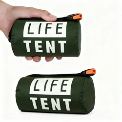 Emergency Tent for 2 - Compact & Versatile Camping Shelter (2 green)