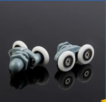 pcs de porta chuveiro rodas diametro para porta banheiro roda dupla 03