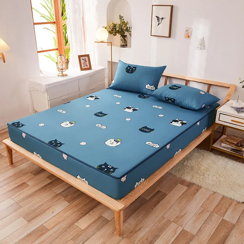 Gesteppter Matratzenschoner Mit Reißverschluss - Spannbetttuch Für 120x190 Cm