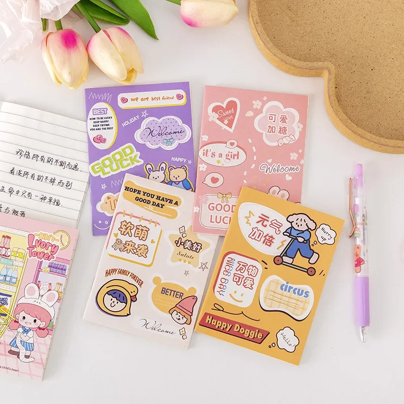 

Маленький офисный портативный мини-блокнот для переноски, 40 шт., удобный милый школьный блокнот, милый блокнот для канцелярских принадлежностей для ежедневных заметок