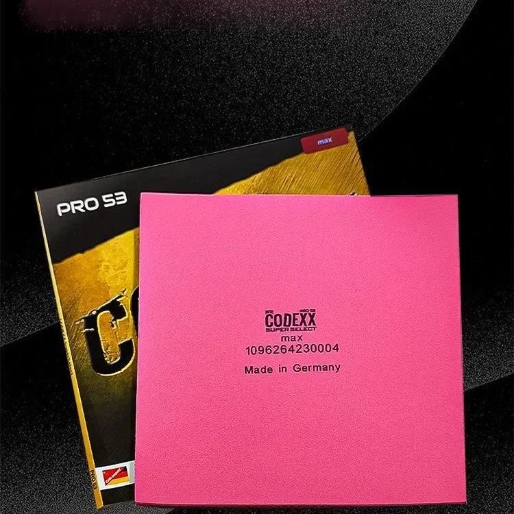 Original GEWO CODEXX PRO 53 55 Explosive Friction Sticky Table Tennis Rubber GEWO CODE XX PRO Ping Pong Cake Sponge