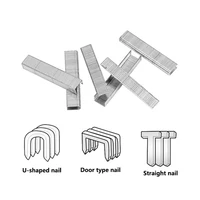 1000Pcs U/Door/T Shaped Nail Shaped Stapler For Woodworking Furniture Household Use Home DIY Decoration Hand Tool 2