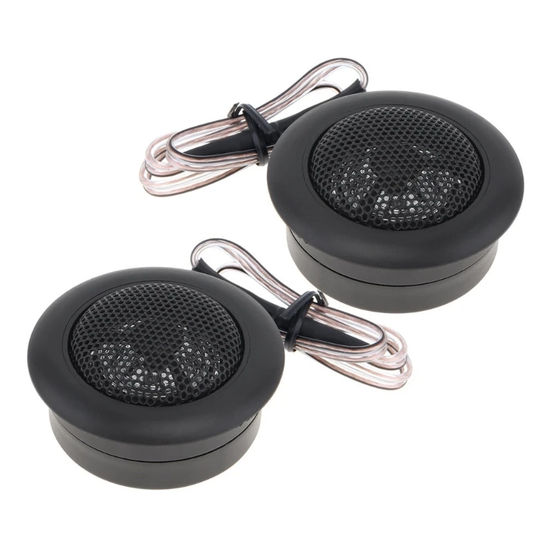 Universal high efficiency dome tweeter loudspeaker 1Pair 2x 120W loud speaker power audio sound dome tweeter speakers