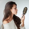 LISAPRO Elegant Black Golden Hot Air Brush 2.0  One Step Hair Dryer Brush and Styler Volumizer Multifunctional Blow Dryer Brush 2
