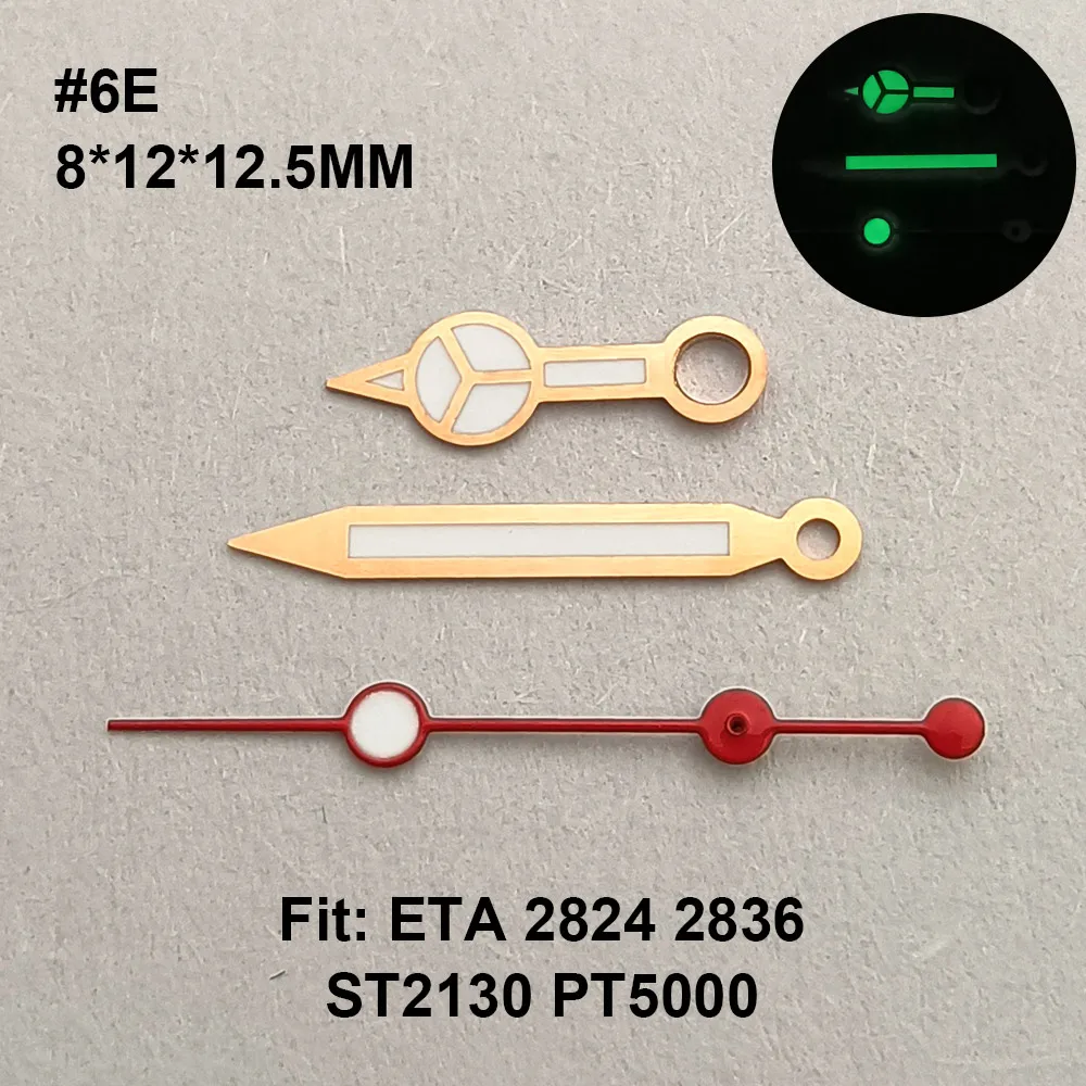 Luminous 12.5mm Watch Hands - Premium Watch Accessories