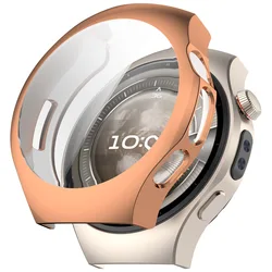 Soft TPU Shockproof Protective Skin Case - Huawei Watch5 46mm (Rose gold)