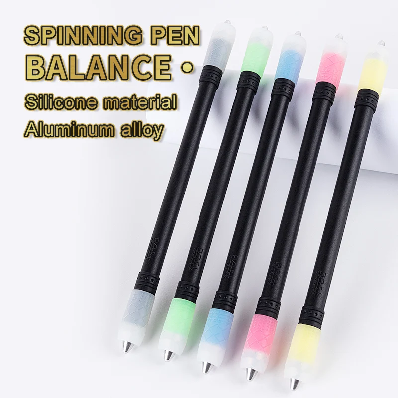 Can not write the author silicone professional revolving pen whole silicone wrapped revolving pen tool metal head