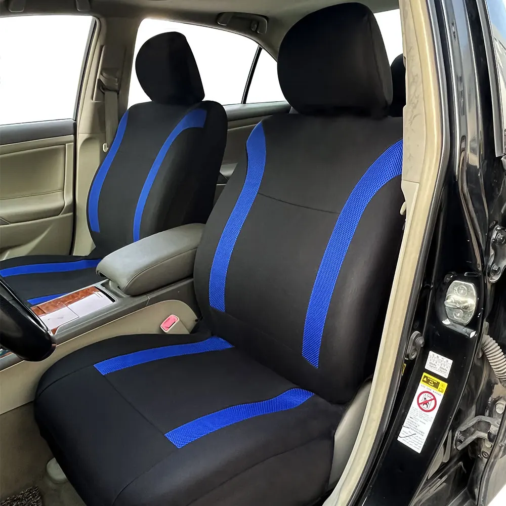 AUTO PLUS Universal 2 Front Seat Covers Fit For Most Car SUV Truck Car Accessories Interior Front Seat Covers For Car