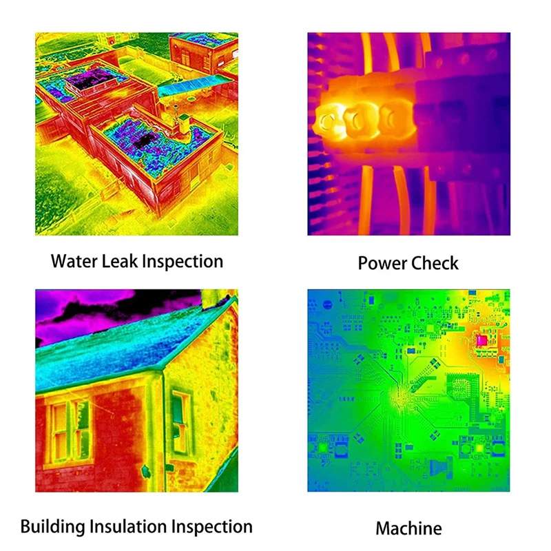 Thermal Imager, Handheld 320x240 Pixels Thermal Imaging Camera With 2 - View #8