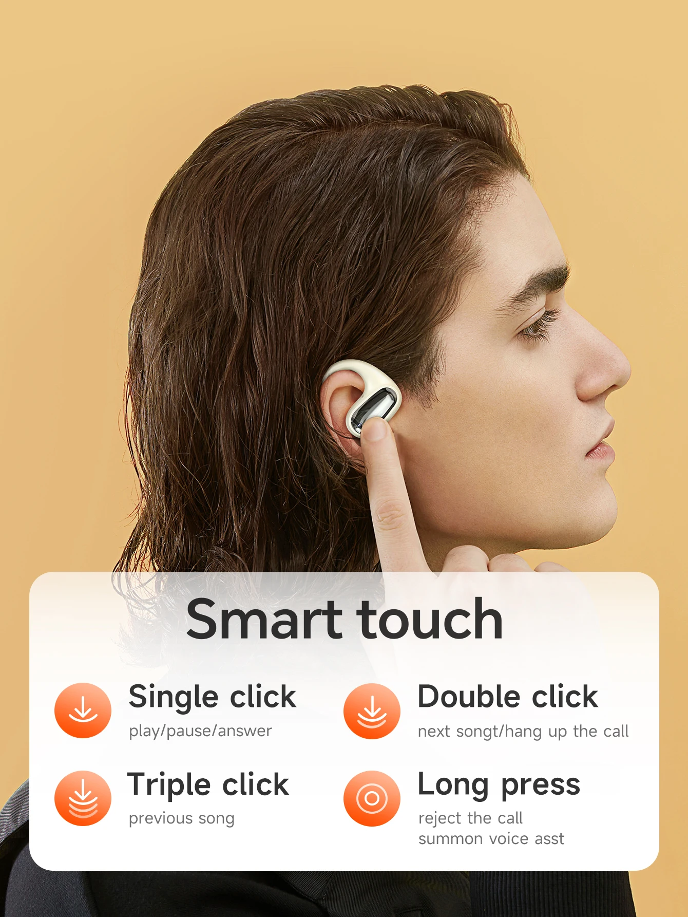 HOCO EA4 Open-Ear True Wireless Earphone description image 7