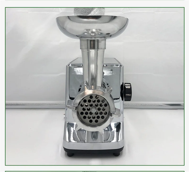 Stainless Steel Meat Mincer Beef Mutton Grinder 5mm 7mm Hole Plate Sausage Stuffer Vegetable Grinding Machine Kitchen 2