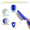 1Pc Rabbit Grooming Brush Small Pet Hair Remover Flea Comb Shampoo Bath Brush for Hamster Guinea Pig Rabbit Accessories 3