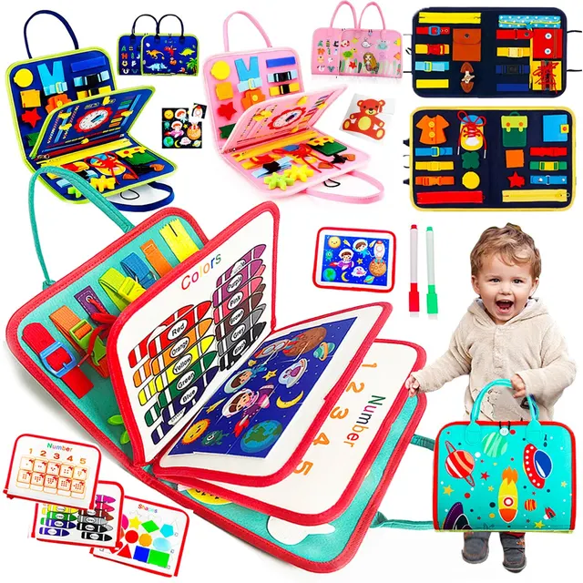 Busy Board: Estimule o Desenvolvimento Infantil e Habilidades Sensoriais Busy Board: Estimule o Desenvolvimento Infantil e Habilidades Sensoriais