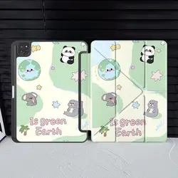 Panda Funny Design Tablet Holder Cover - iPad 9th gen 10.2 (Mix01)