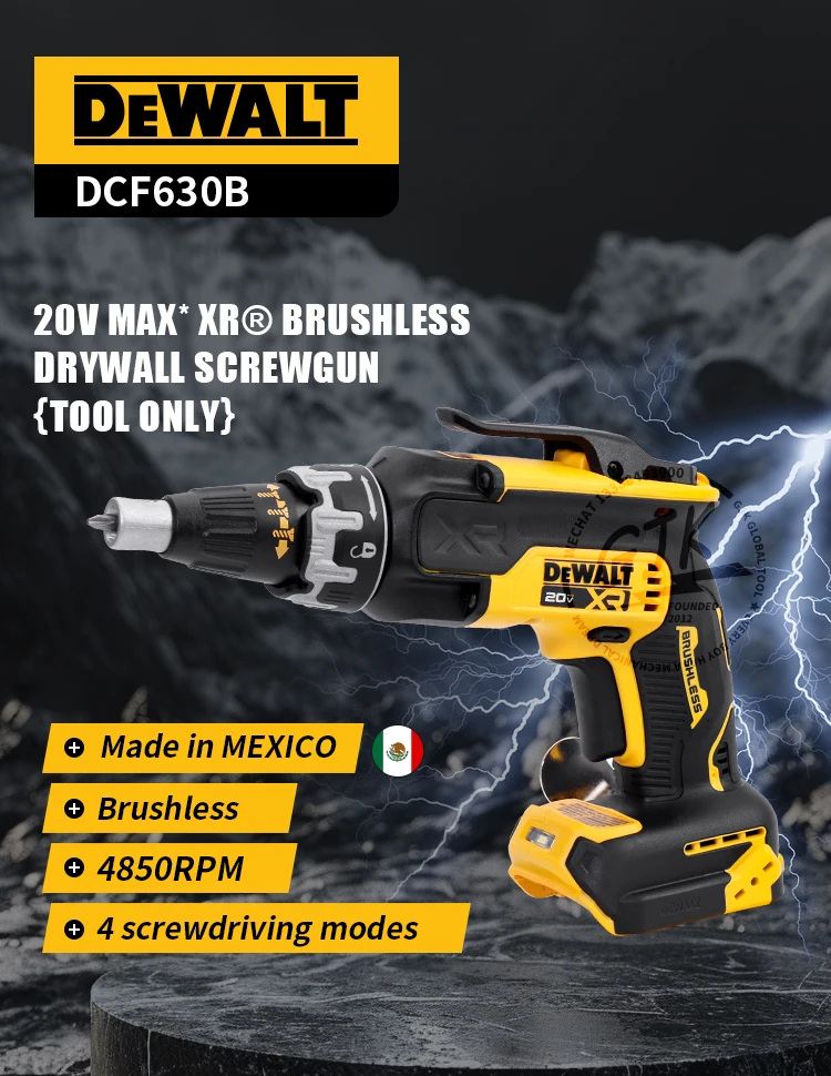 Home Depot Dewalt Cordless Drywall Drill DEWALT DCF630B DCF630 20V