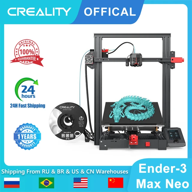 CREALITY Ender 3 Max Neo Upgrade 3D Printer with Dual Z-axis CR