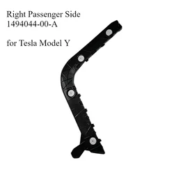 Durable Automobile Rear Bumper Black Bracket - Left and Right Car Accessory (Right Passenger Side)