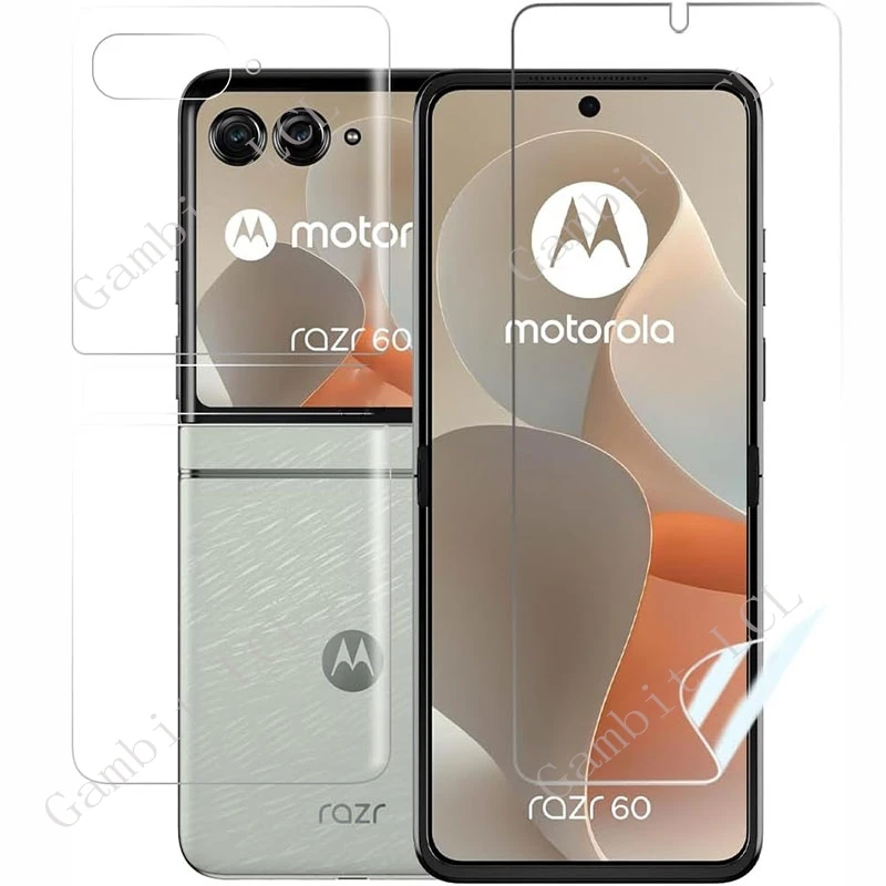 Versatile 3-in-1 Hydrogel Screen Protector Film