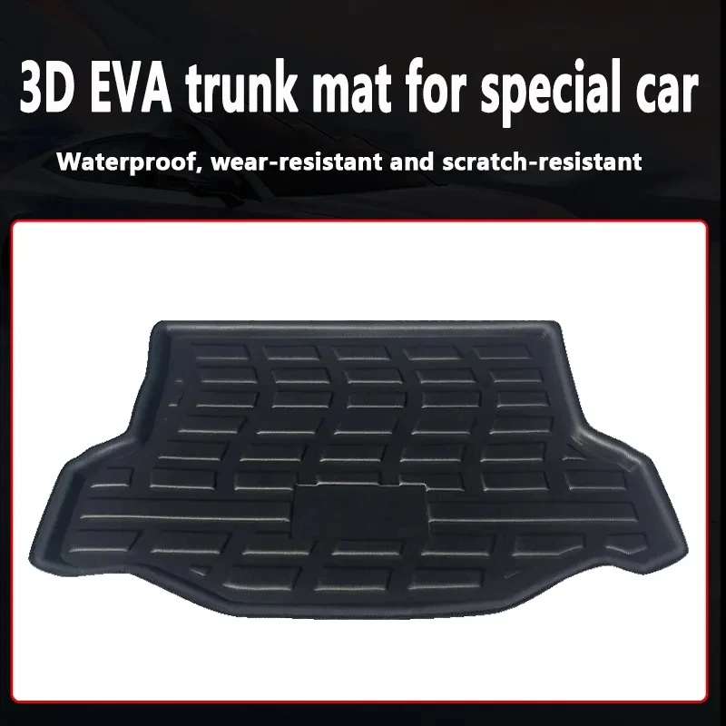 Car Rear Trunk Mats for Toyota RAV4 XA40 Accessories 2013~2018 Boot Cargo Trunk Waterproof Carpet Storage Pad EVA Material 2017