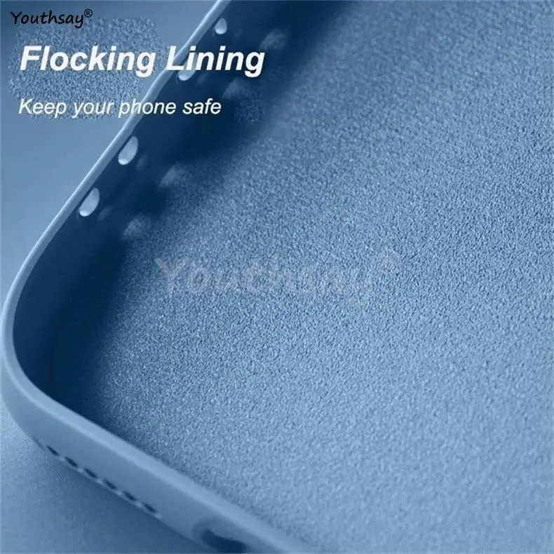 Liquid Silicone Phone Case, Soft Protective Cover and Bumper